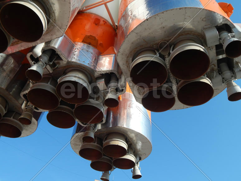 Россия. Самара. Сопло космической ракеты