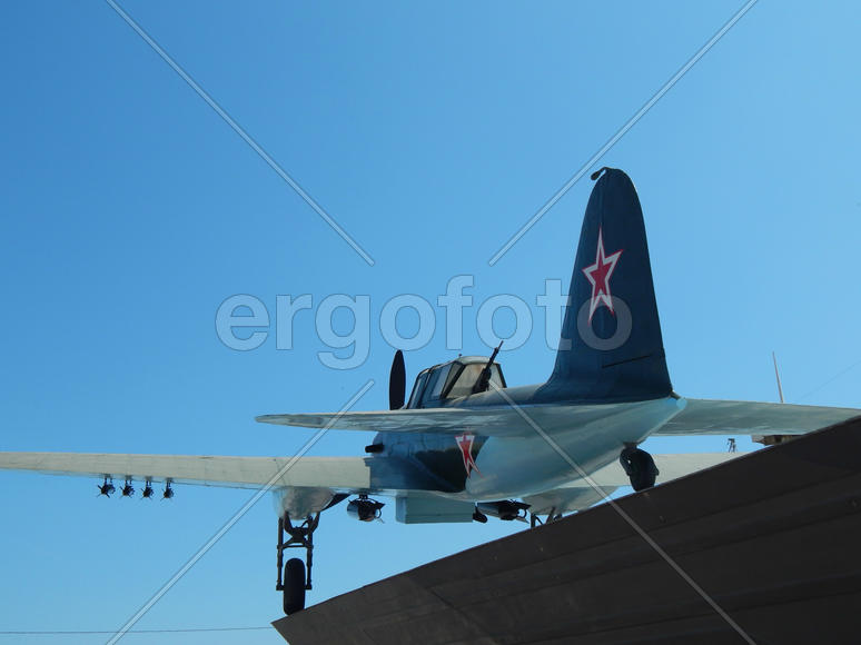 Россия. Самара. Штурмовик ИЛ2 времен Великой Отечественной Войны