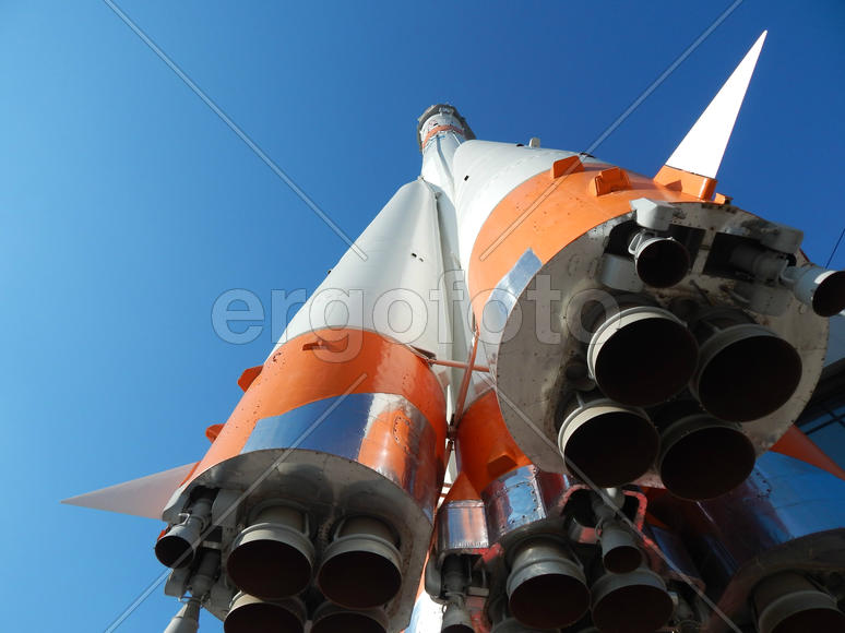 Россия. Самара. Сопло космической ракеты