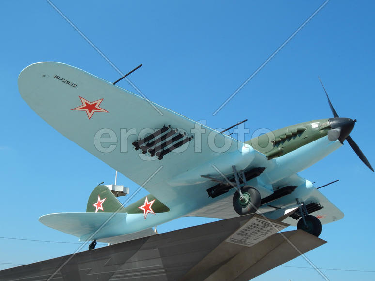 Россия. Самара. Штурмовик ИЛ2 времен Великой Отечественной Войны