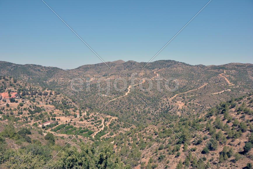 Горные пейзажи Кипра