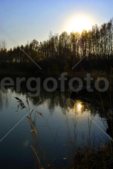 Чистое озеро в тайге Дальнего Востока