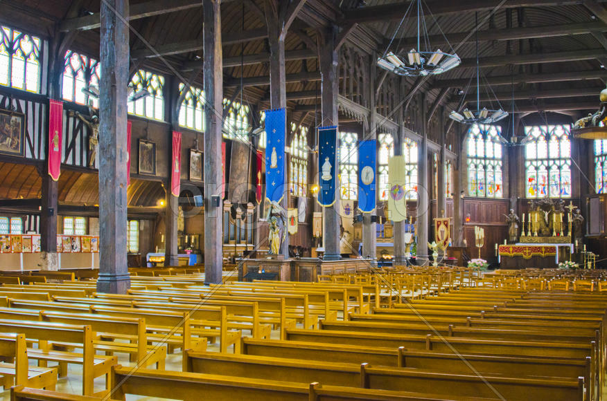 The interior of the church. The mosaics and frescoes, architectural decoration of marble, mosaic and
