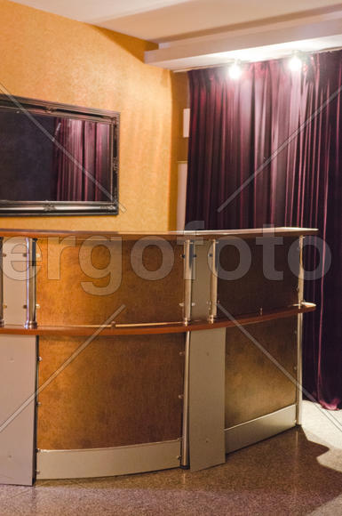 Interior hallway in a private home. Hallway displays the taste of the owners, is the face of the who