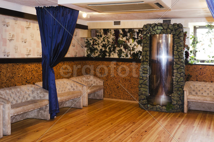 Interior hallway in a private home. Hallway displays the taste of the owners, is the face of the who
