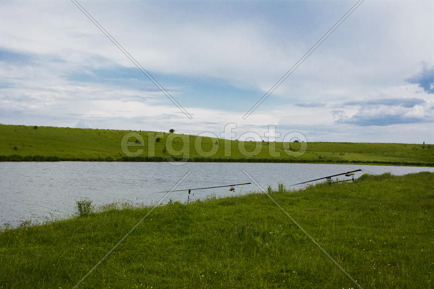 Fishing in private lake