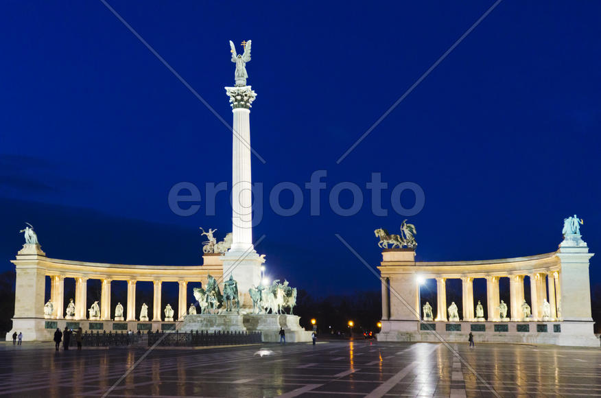 Night Arch. Architectural element, curved ceiling. The vaulted structure, creates a lateral thrust