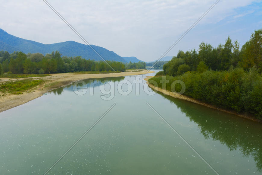 Горная река  в Западной Украине