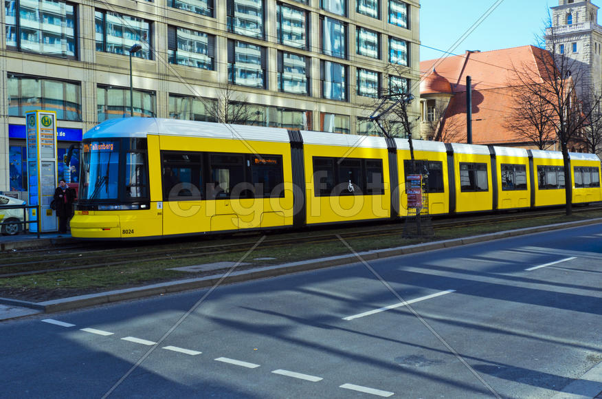 The business part of the center of the city