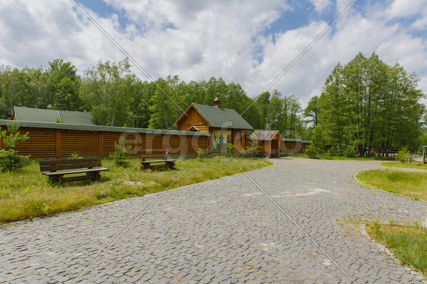 Monastery of Our Lady of Kazan. The wall enclosing the monastery.
