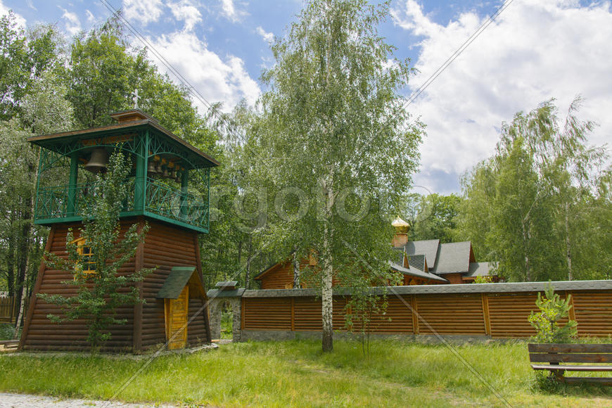 Monastery of Our Lady of Kazan. Watchtowers near the source.