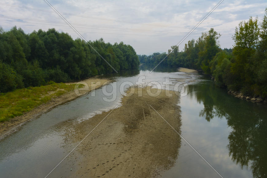 Горная река  в Западной Украине