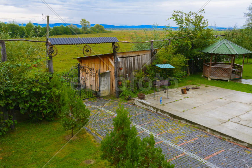 Дизайн ланшафта и интерьерные решения на терретории частного сектора 