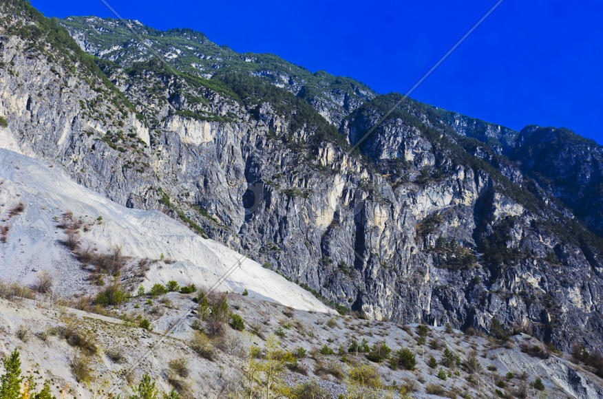 The mountains and valleys. Sky and clouds in the mountains. Mountains of Switzerland