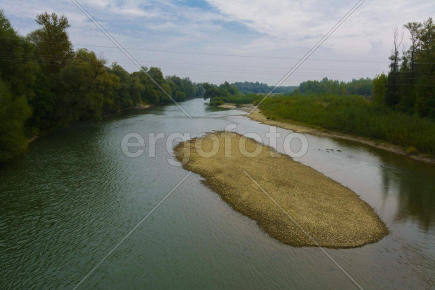 Горная река  в Западной Украине
