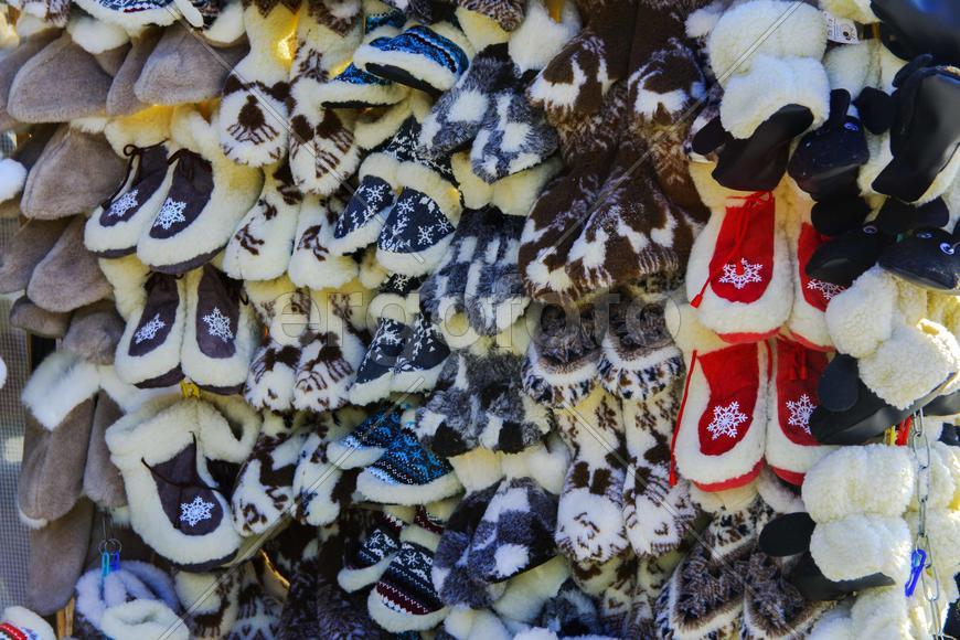 Традиционные народные промыслы на ярмарке в зимний период