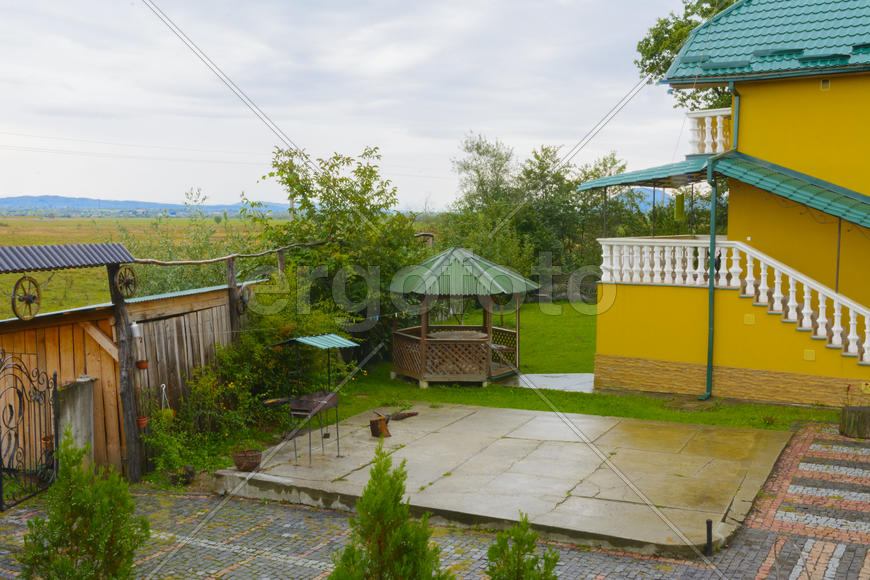 Дизайн ланшафта и интерьерные решения на терретории частного сектора 