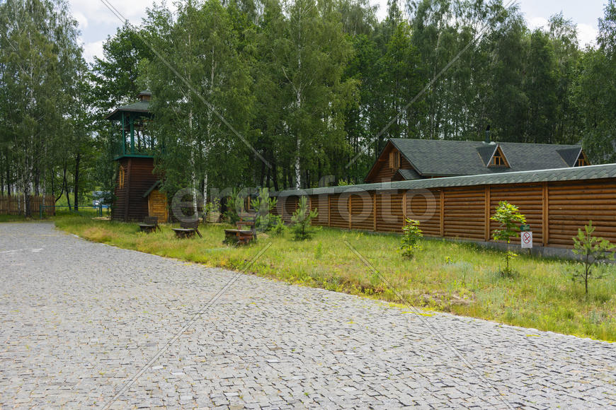Monastery of Our Lady of Kazan. The wall enclosing the monastery.