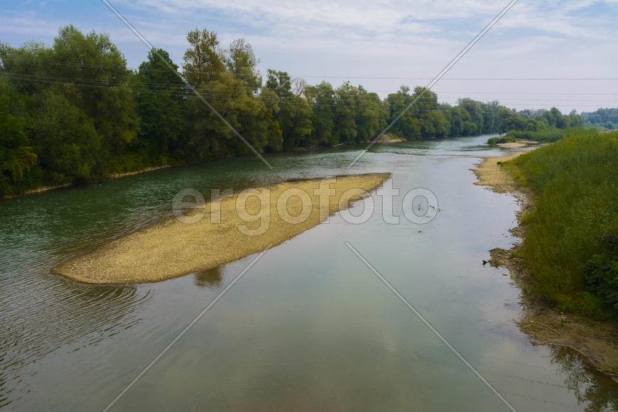 Горная река  в Западной Украине
