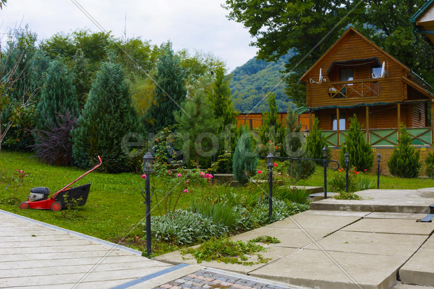 Дизайн ланшафта и интерьерные решения на терретории частного сектора 