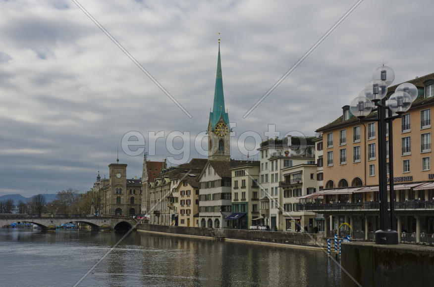 Urban landscape, the diversity of the city's architecture, urban nature or location