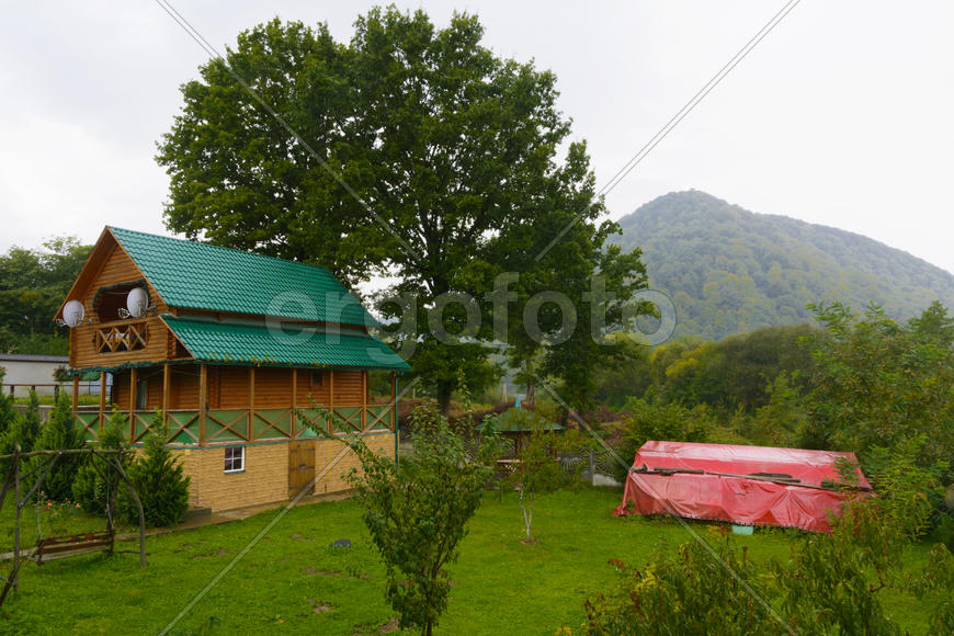 Индивидуальный жилой дом в горной деревне