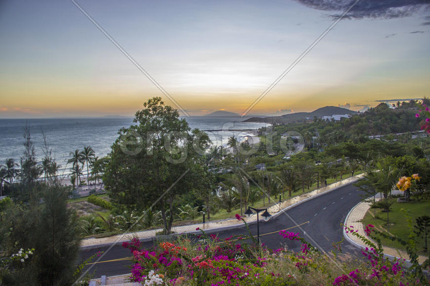 Закат на Южнокитайском море