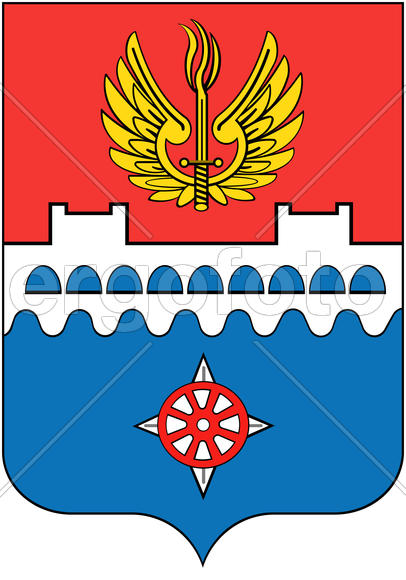 Герб города Волхов. Ленинградская область