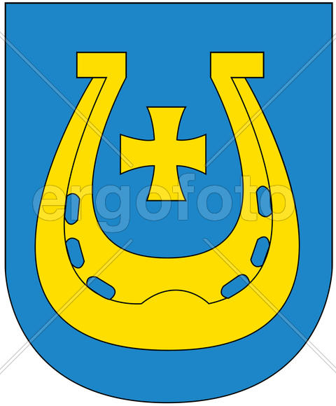 Герб города Круглое (Krugloye). Беларусь