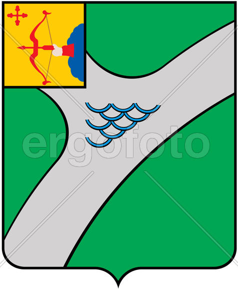 Герб города Кирово-Чепецк (Kirovo-Chepetsk). Кировская область