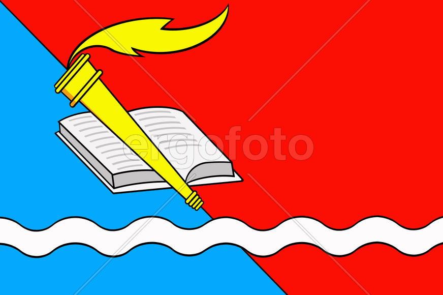 Флаг города Фурманов (Furmanov). Ивановская область