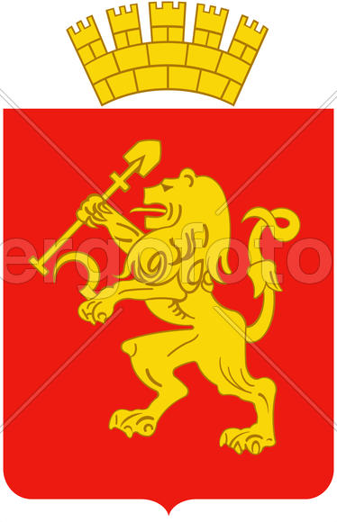 Малый герб города Красноярска