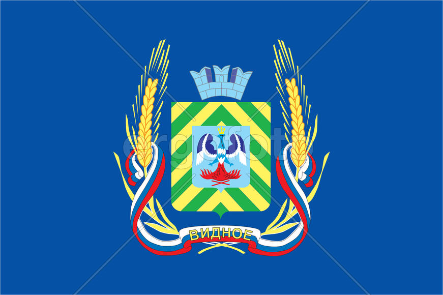 Флаг города Видное, Московская область