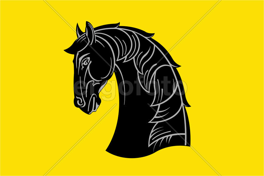 Флаг города Кологрив (Kologriv). Костромская область