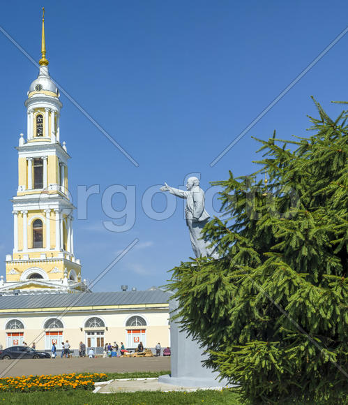 Город Коломна. Памятник В.И.Ленину