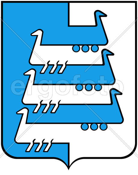 Герб города Наволоки (Navoloki). Ивановская область