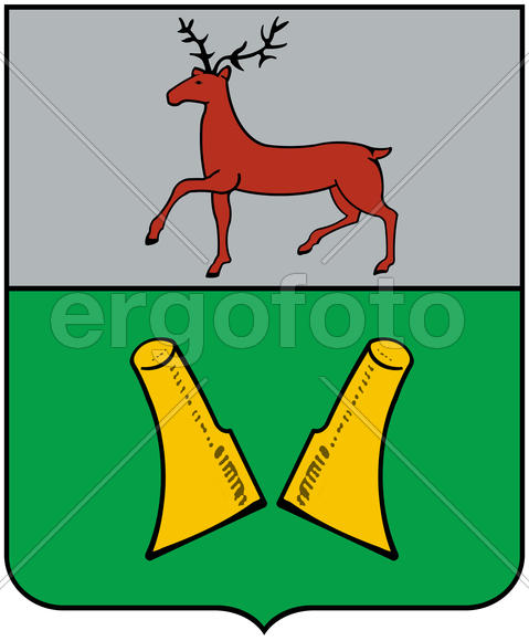 Герб города Княгинино.Нижегородская область