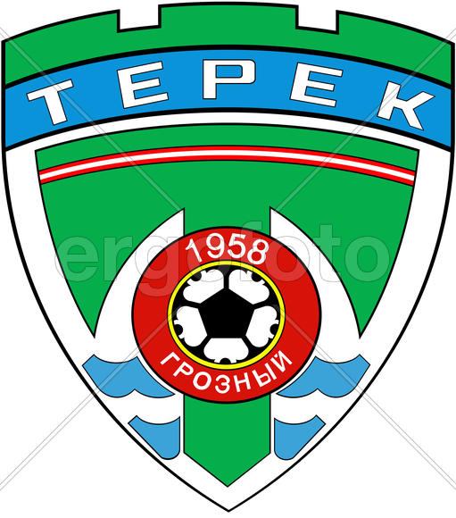 Эмблема футбольного клуба "Терек"