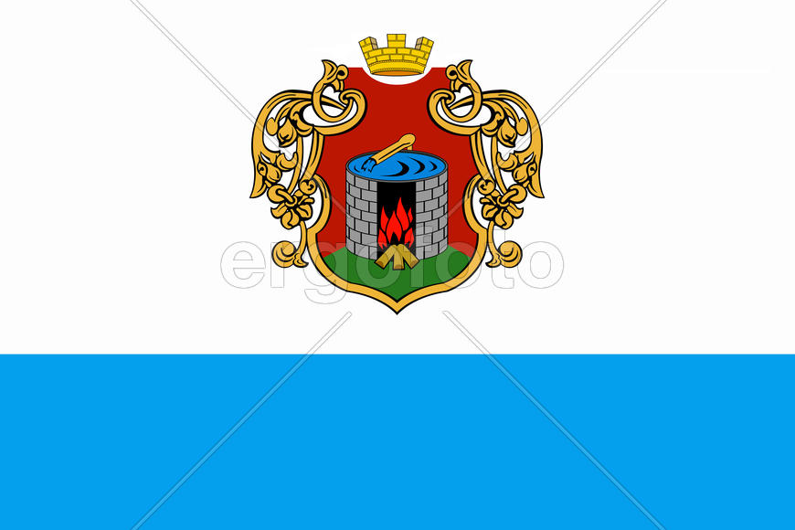 Флаг города Старая Русса. Новгородская область