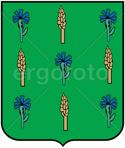 Герб города Новосиля. Орловская область