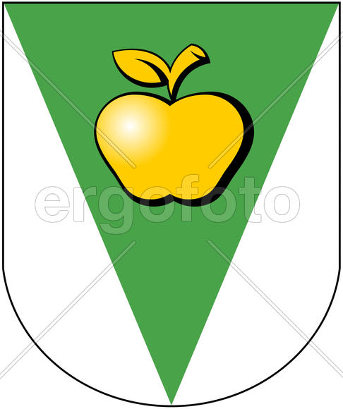 Герб города Фаниполя (Fanipol). Республика Беларусь