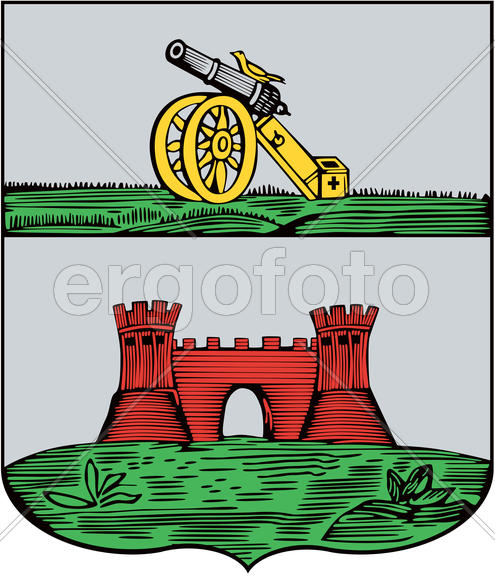 Герб посёлка городского типа Красный