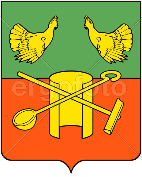 Герб города Кольчугино (Kolchugino). Владимирская область