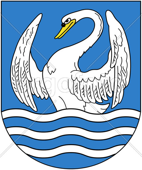 Герб города Миоры (Miory). Республика Беларусь