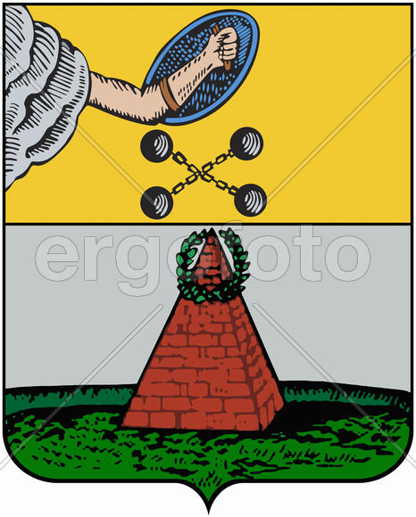 Герб города Повенец (Povenets) 1788 г. Карелия