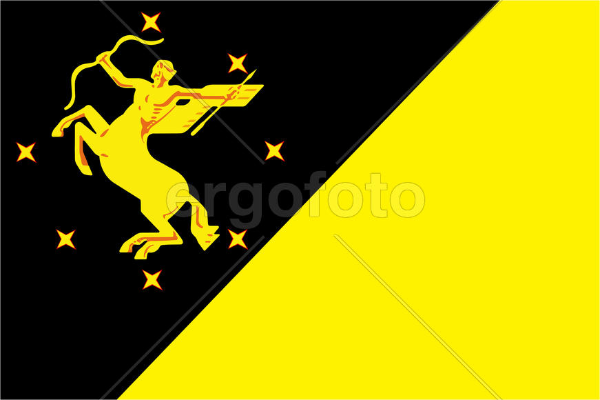 Флаг города Химки. Московская область