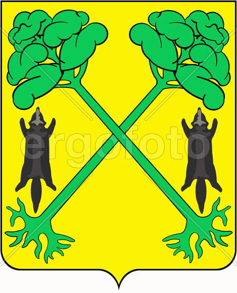 Герб города Тюкалинска. Омская область