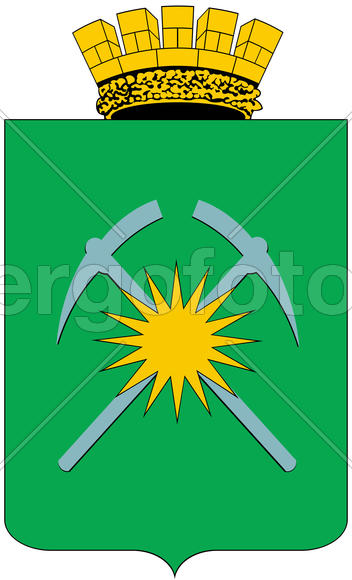 Герб города Райчихинск (Raychikhinsk). Амурская область