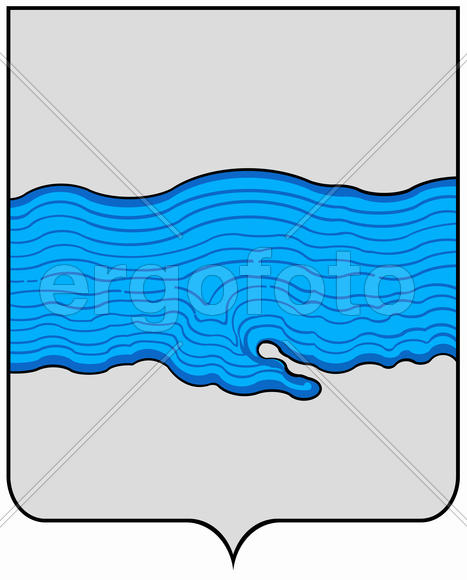 Герб города Плес (Plyos). Ивановская область