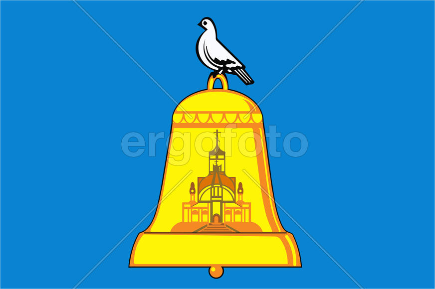 Флаг города Реутов. Московская область